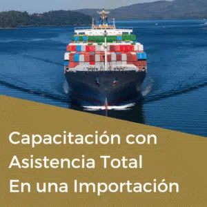 Capacitación personalizada con asistencia en proceso de importación.